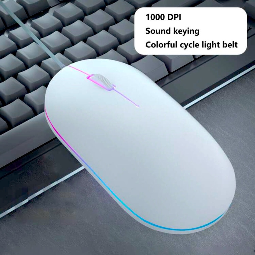 Wired Mouse with colored back lights